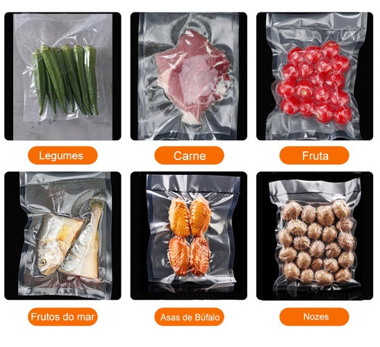 Seladora AirLock - Seladora de Alimentos a Vácuo [+ 10 Embalagens]