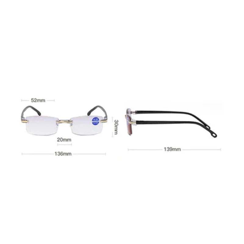 Óculos Tr90 -  Lentes de Safira
